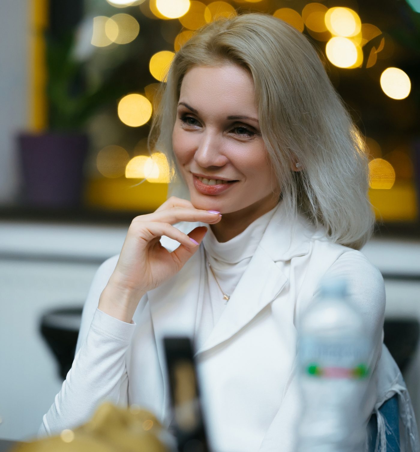 Участница корпоративного квиза